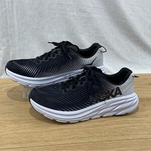 Hoka One One Rincon 3 Black/White Running Shoes Men’s Size 9.5 D